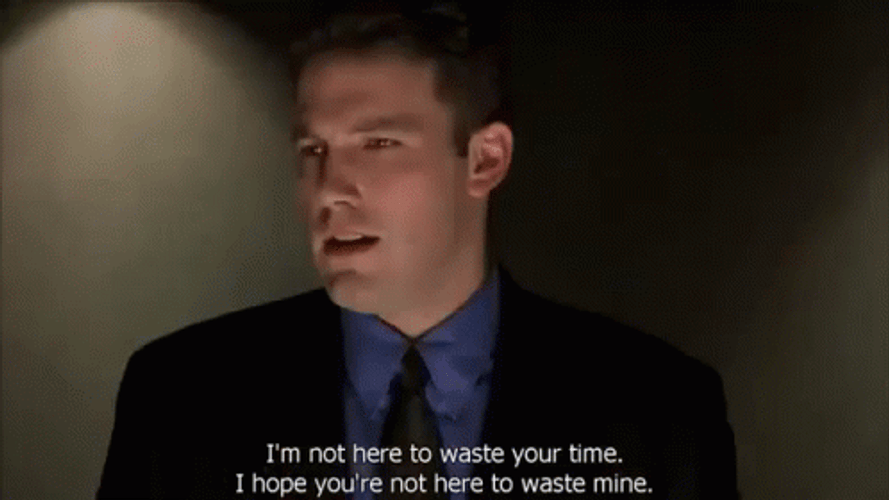 Always Be Closing Ben Affleck Talking GIF