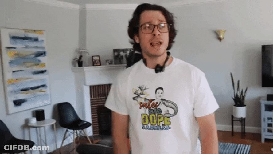 Always Be Closing Corporate Seller Chest Pump GIF