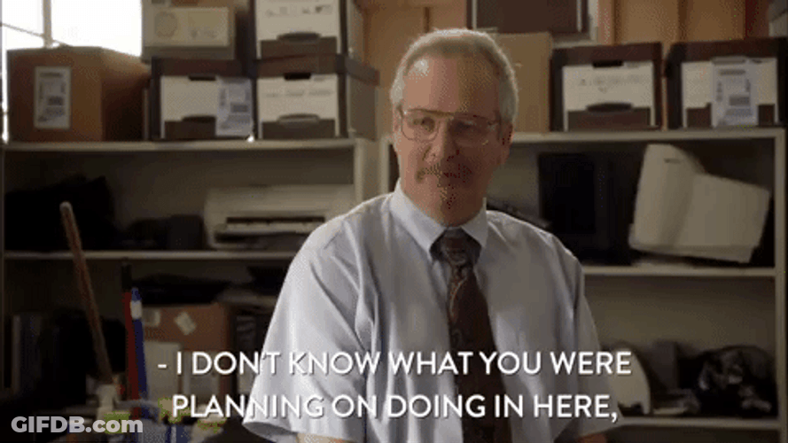 Always Be Closing Old Man Making Sales Call GIF