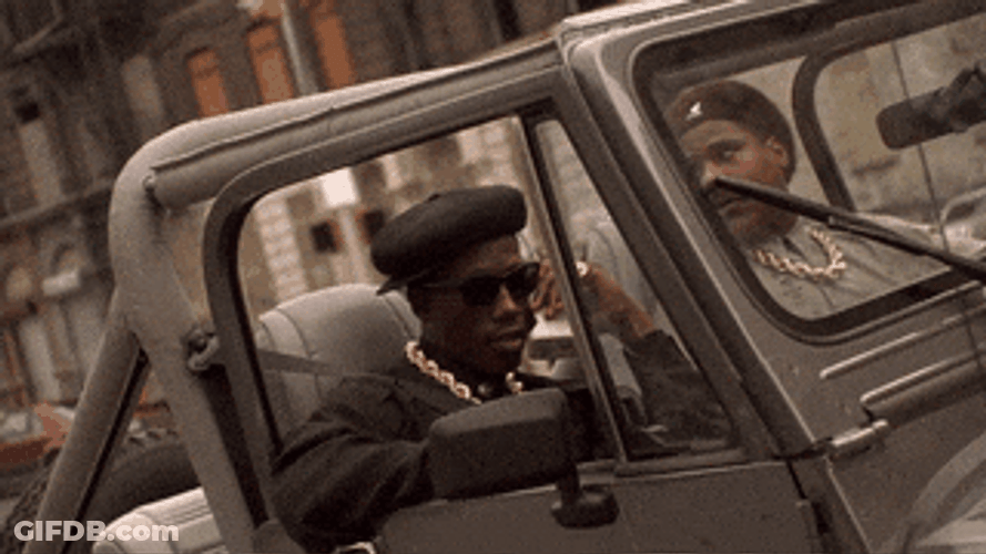 Always Bet On Black Man Droves Away GIF