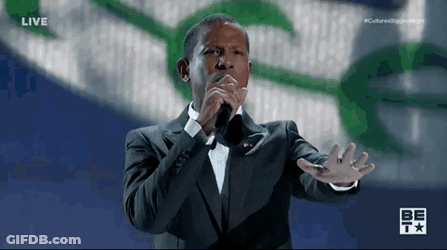 Always Bet On Black Men Sings Arms Forward GIF