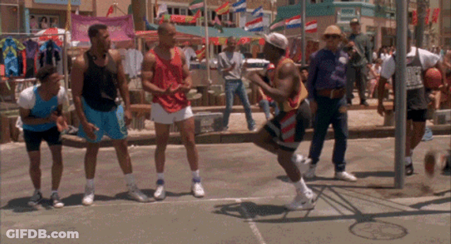 Always Bet On Black Tip Toe High Five GIF
