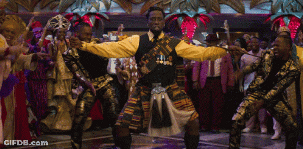 Always Bet On Black Wesley Dancing Wiggling GIF