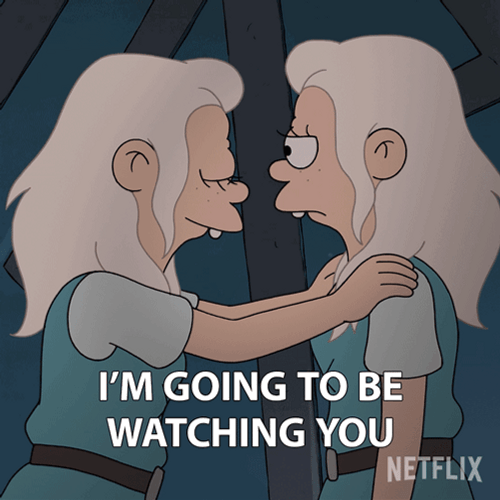 Always I'm Going To Be Watching You GIF