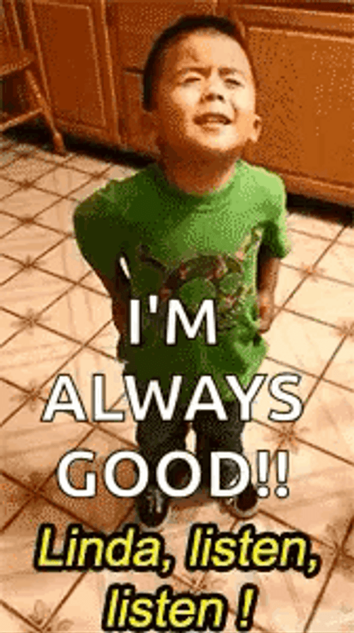 Always Kid In Green Shirt GIF