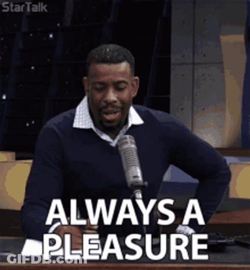 Always My Pleasure Star Talk GIF
