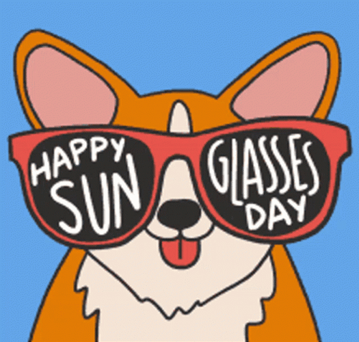 Always Sunny Corgi Sunglass GIF