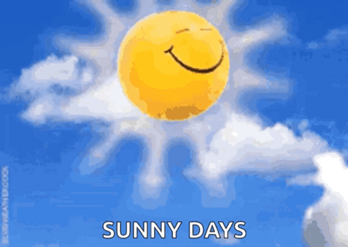 Always Sunny Happy Sun GIF