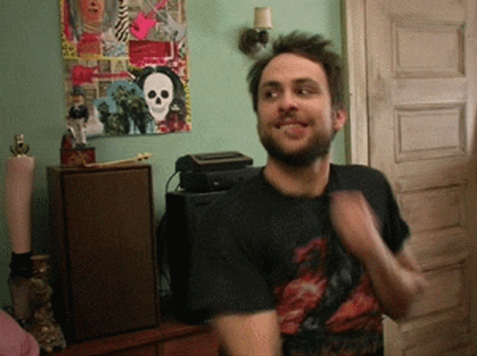 Always Sunny Hyper Dance GIF