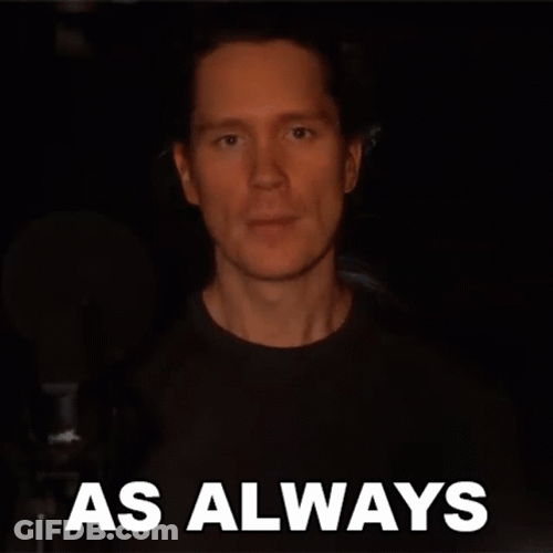 Always The Man In Black Background GIF