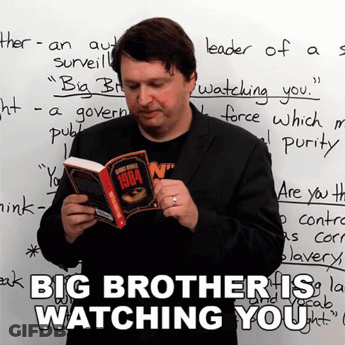 Always Watching Big Bro GIF