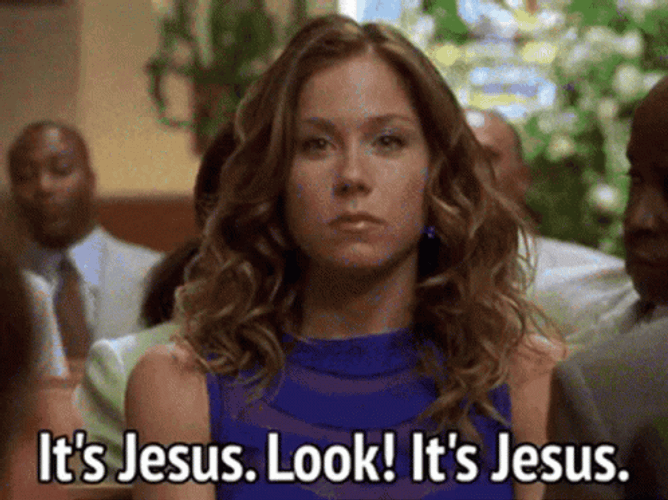Always Watching Look Its Jesus Look GIF