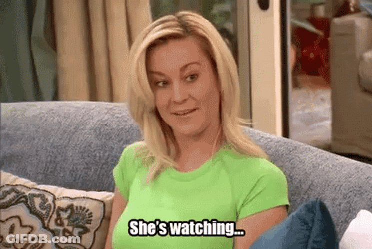 Always Watching Shes Watching GIF