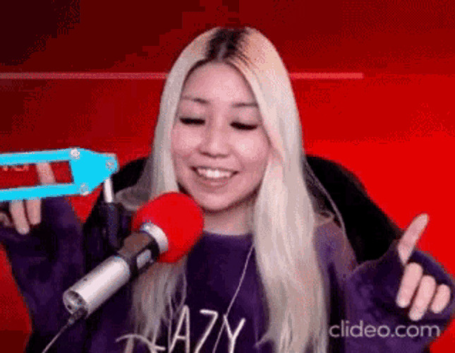 Aly Mew Mic GIF