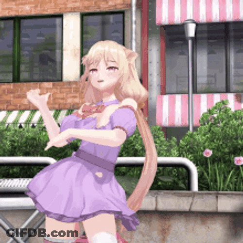 Alymew Street Performance Anime Dance GIF