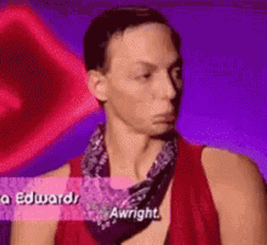 Alyssa Edwards Alright Awright Nod Agree GIF