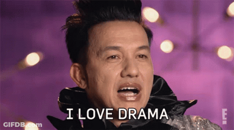 Am I The Drama GIF