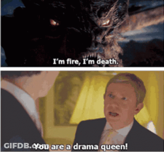 Am I The Drama Queen GIF