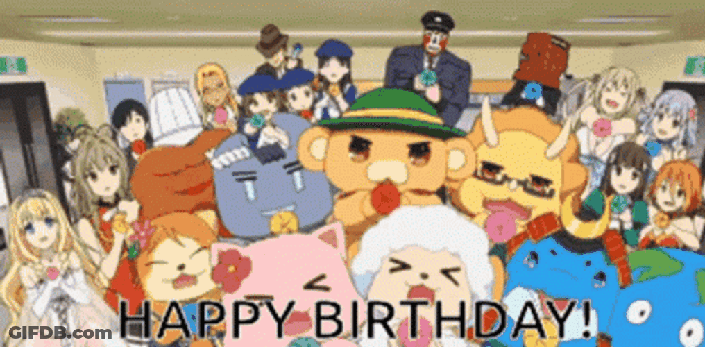 Amagi Brilliant Park Birthday Meme GIF