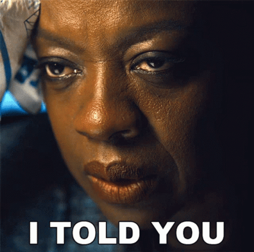 Amanda Waller I Told You GIF