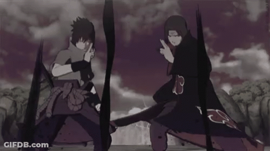 Amaterasu Itachi And Sasuke GIF