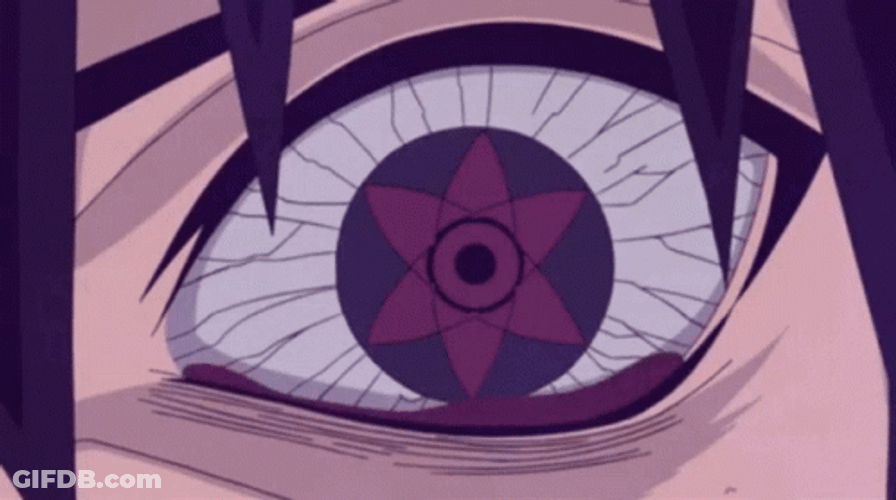Amaterasu Itachi Blood Eye Tears GIF