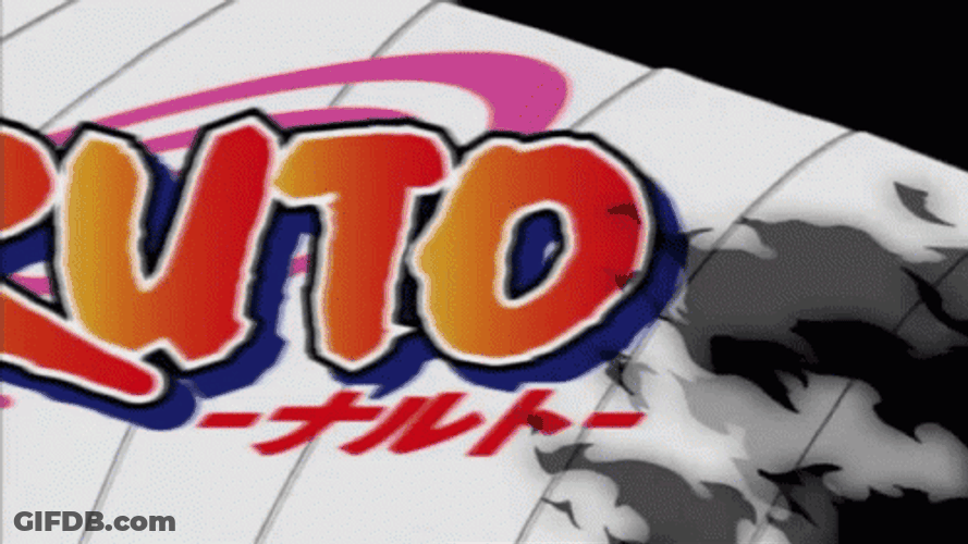 Amaterasu Itachi Naruto Intro GIF