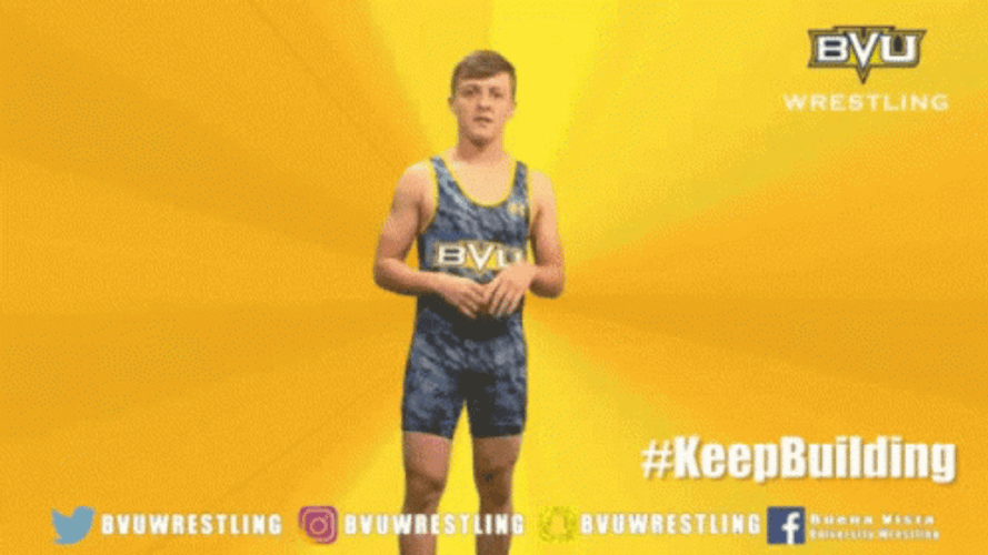 Amateur Wrestling Poses GIF