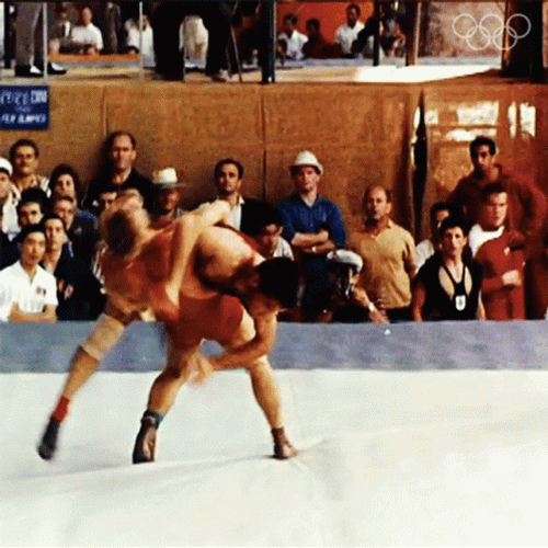 Amateur Wrestling Take Down Move GIF