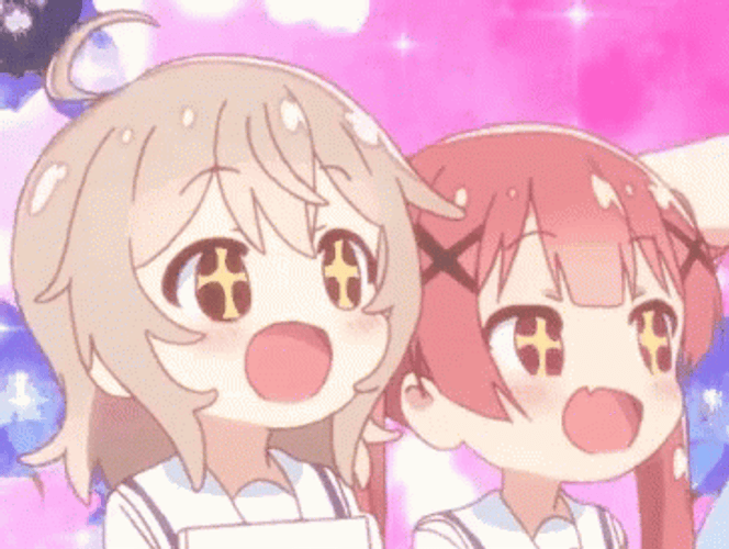 Amazed Anime Reaction GIF