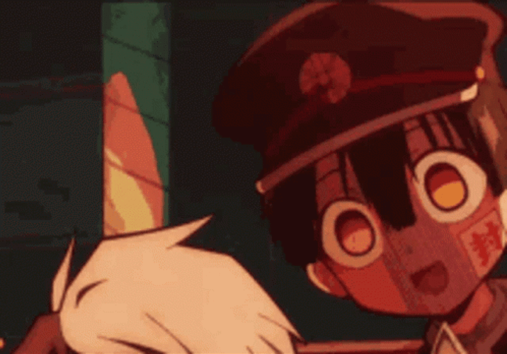 Amazed Hanako Kun GIF