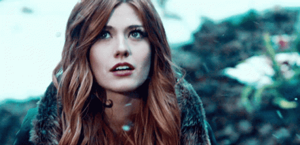 Amazed Katherine Mcnamara Winter GIF