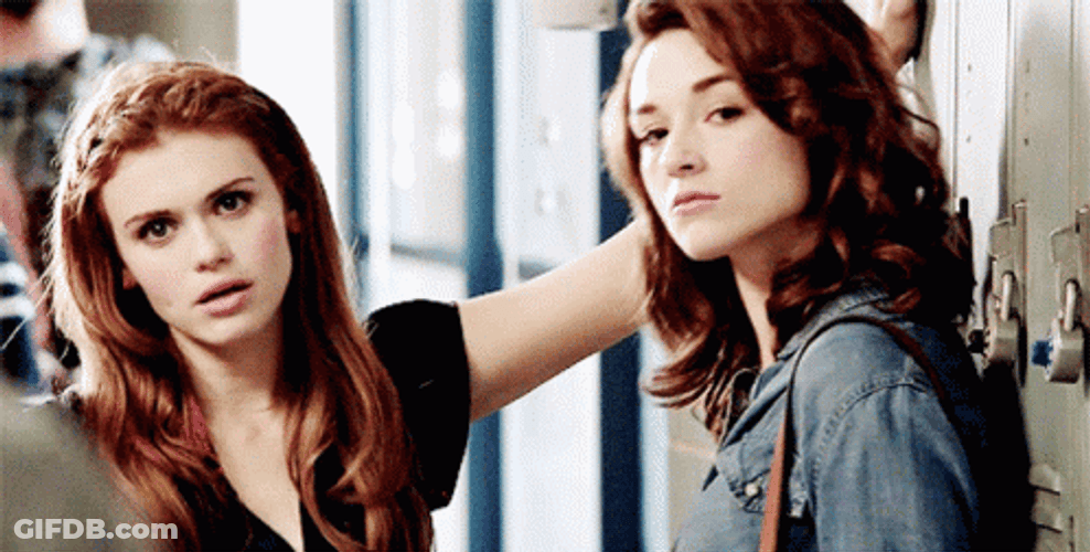 Amazed Lydia Martin Teen Wolf GIF