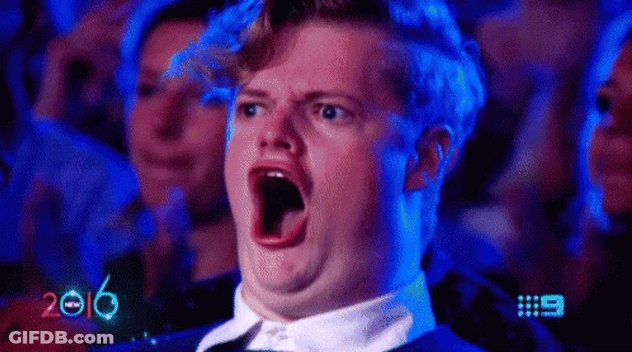 Amazed Round Of Applause GIF
