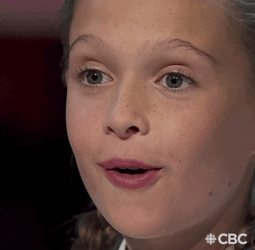 Amazed Teen Girl Wooow GIF