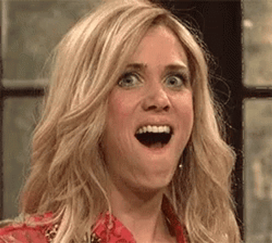 Amazed Wow Kristen Wiig GIF