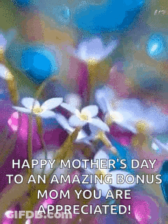 Amazing Bonus Mom Happy Mother's Day GIF
