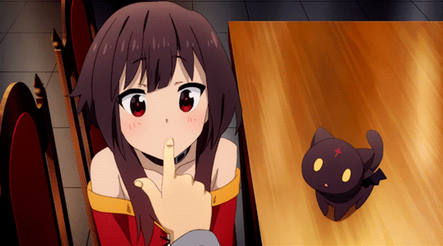 Amazing Cute Girl Megumin GIF