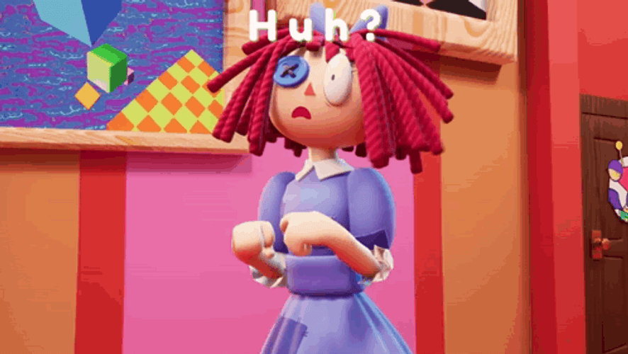 Amazing Digital Circus Confused Ragatha Huh GIF