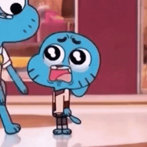 Amazing Gumball Emotional Crying Compilation GIF