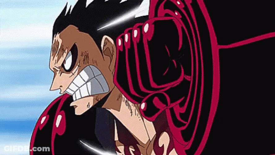 Amazing Luffy Gear 3 Form GIF