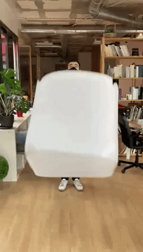 Amazing Magic Box Disappearing Act GIF