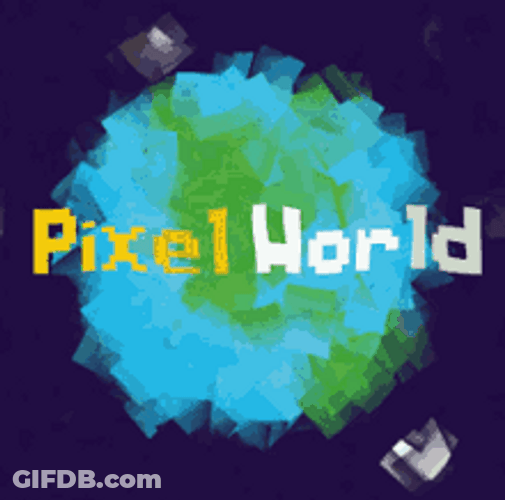 Amazing Pixel World Earth GIF