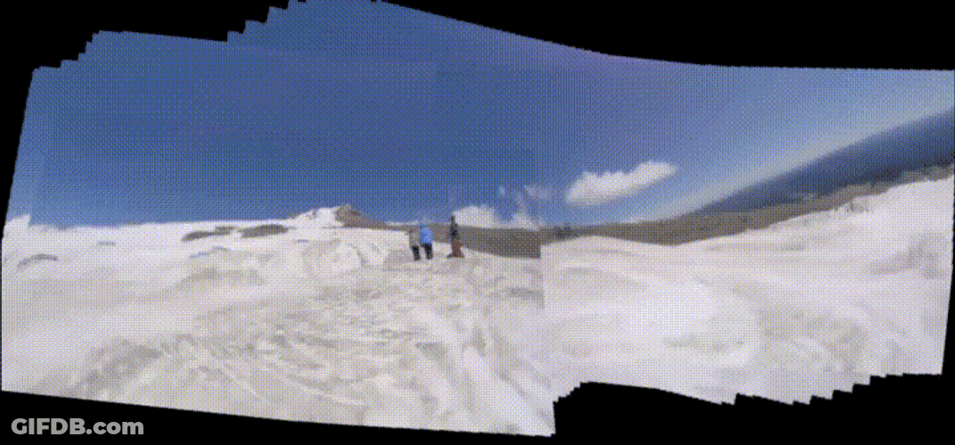 Amazing Skiing Slide VR GIF