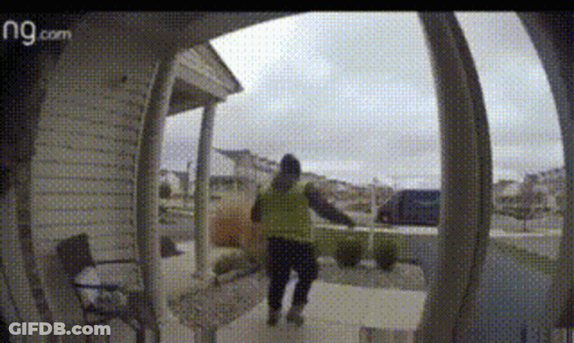 Amazon Delivery Guy Dancing GIF