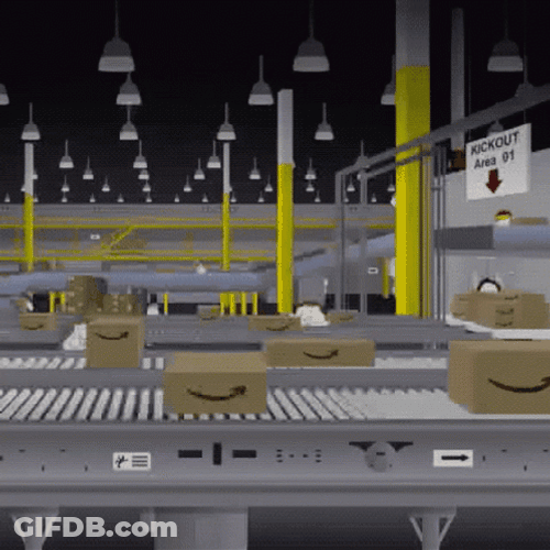 Amazon Distribution Center South Park GIF