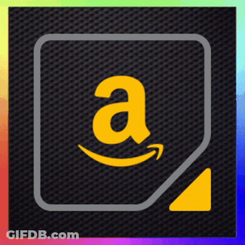 Amazon Icon Minimalist Mobile Design GIF