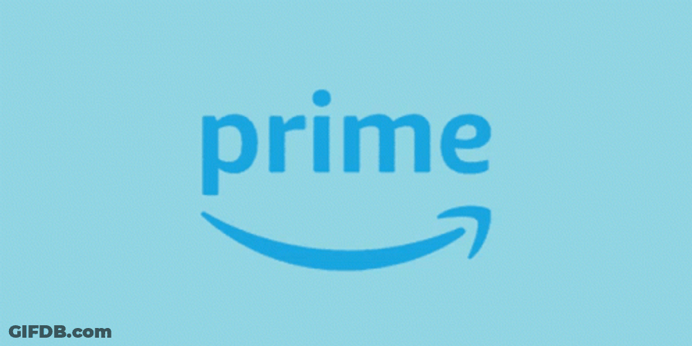 Amazon Prime Brand Logo Illustration GIF