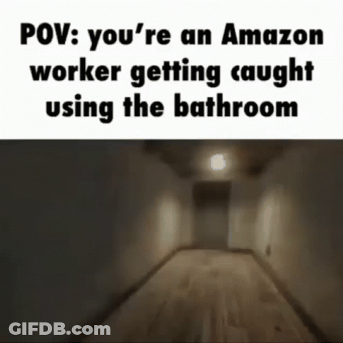 Amazon Worker Video Game Maze Meme GIF