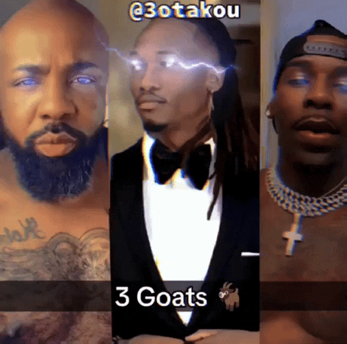 Ambatukam Between Two Guys 3 Goats GIF
